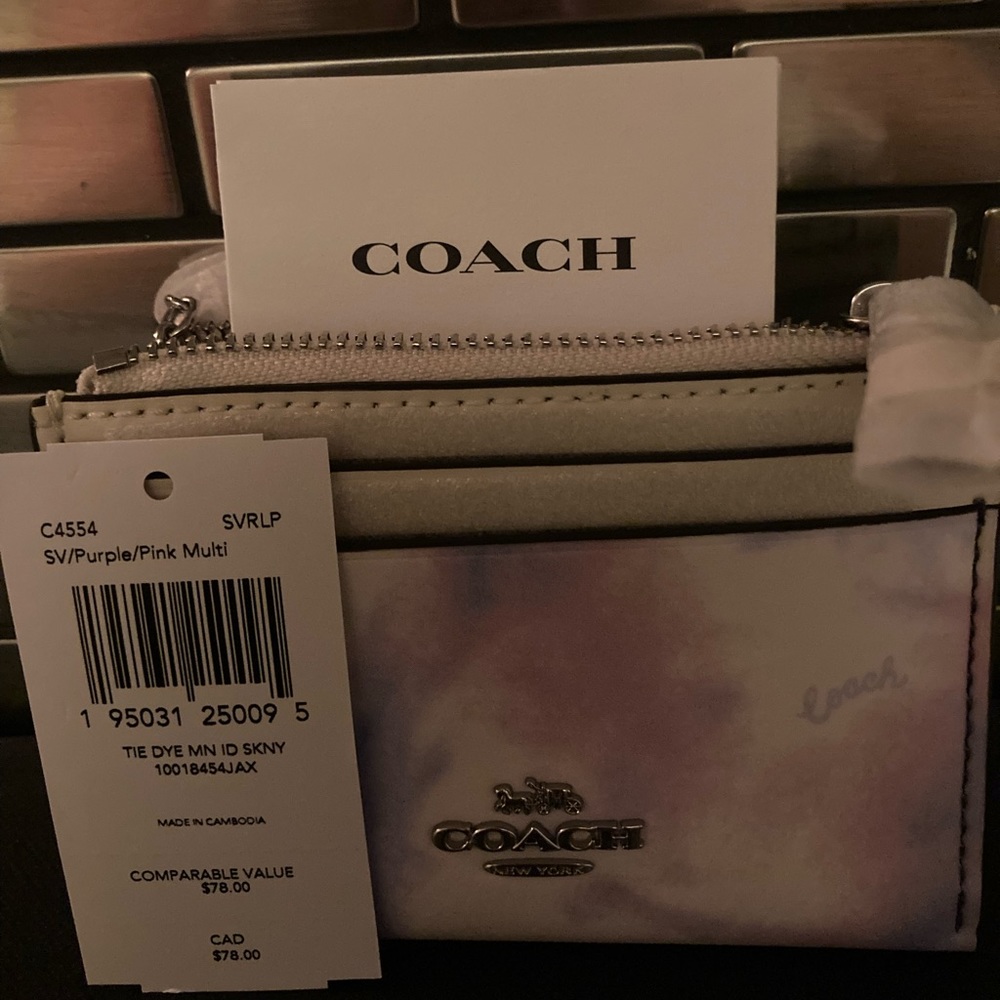 Brand new authentic COACH brand credit card wallet